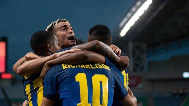 立博-梅开二度 理查利松追平罗纳尔多奥运会进球数！